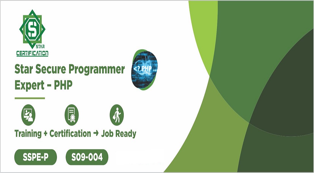 Star Secure Programmer Expert – PHP is a comprehensive course intended ...